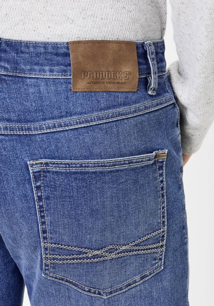 Paddocks BEN MOTION&COMFORT bequeme Passform - medium blue use moustache 2025