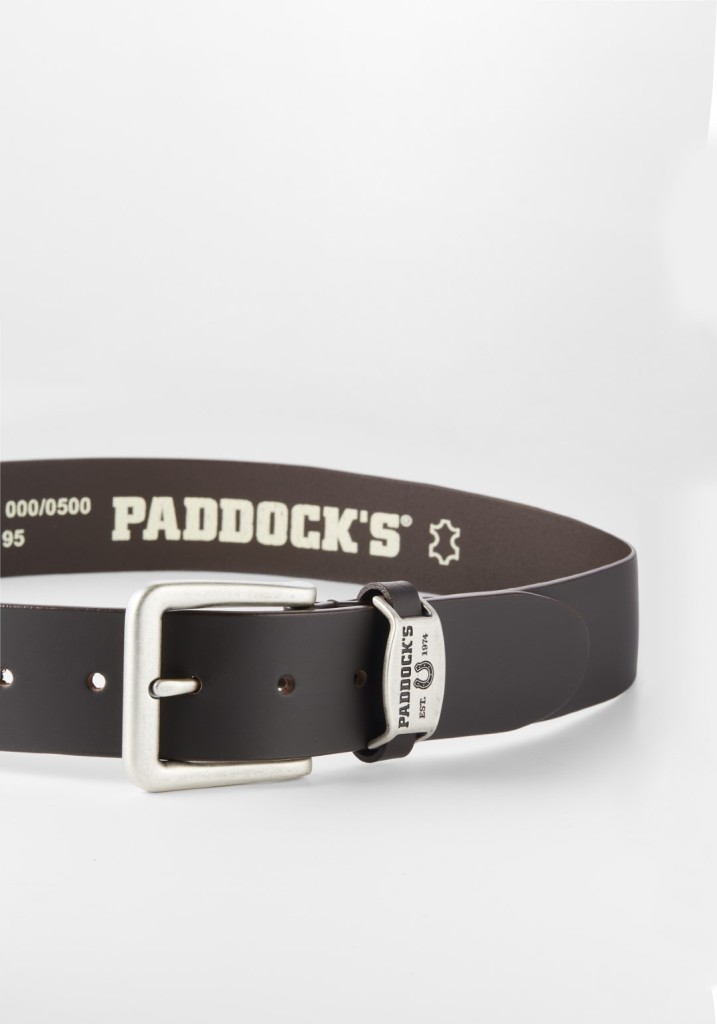 Paddocks Ledergürtel - braun Auslauf