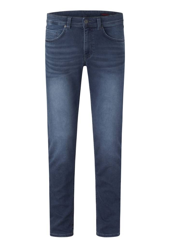 Paddocks DEAN MOTION&COMFORT JOGG DENIM schmale Passform - blue grey used moustache Blitzverkäufe