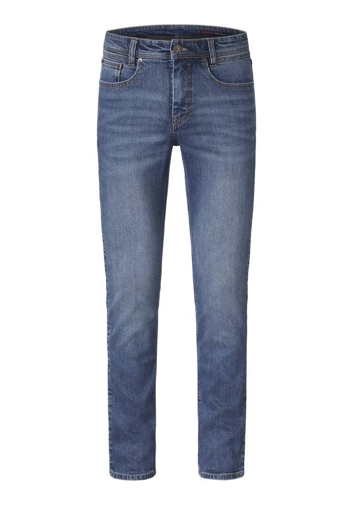 Paddocks PIPE ZERO COTTON schmale Passform - medium blue used moustache Flash Sale