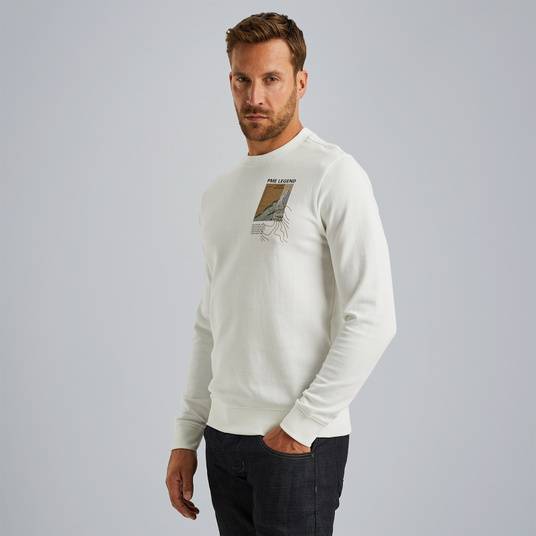 Pme Legend Sweatshirt mit Artwork Neueste Mode