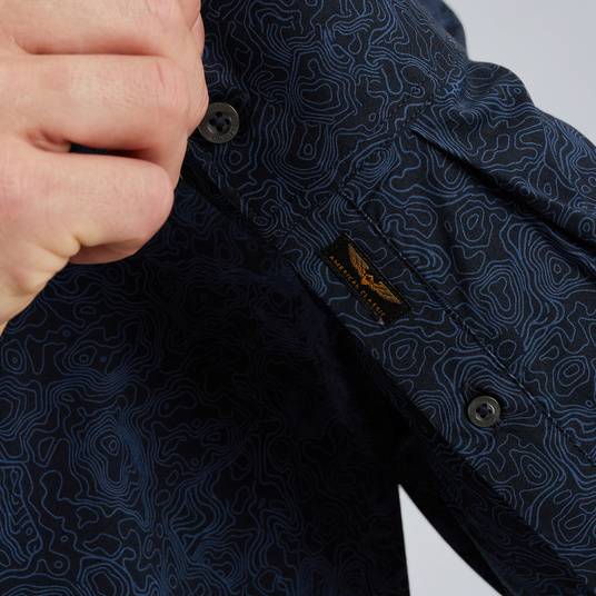 Pme Legend Hemd mit Allover-Print Günstiger Verkauf
