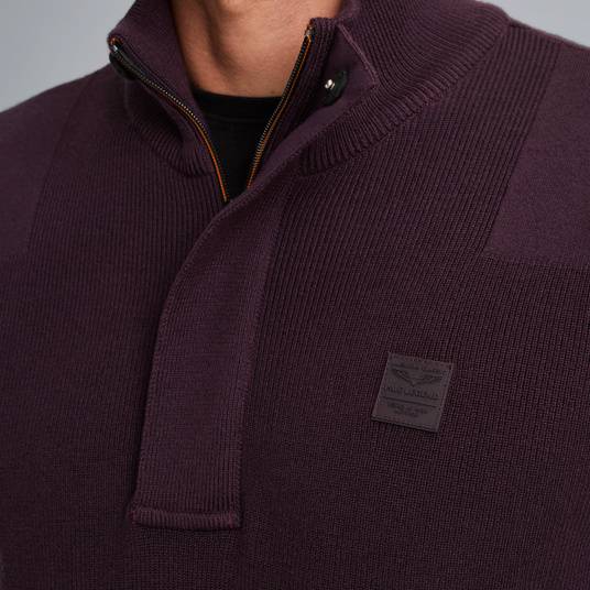 Pme Legend Pullover mit halbem Reißverschluss Kostenloser Versand