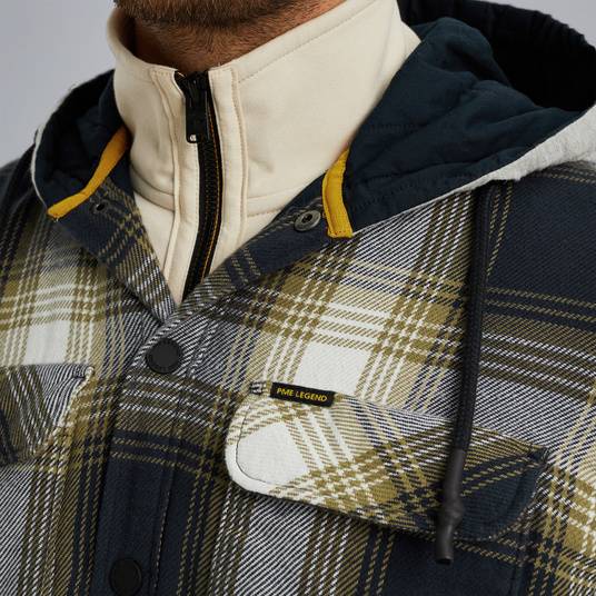 Pme Legend Hemdjacke mit Kapuze Versandkostenfrei