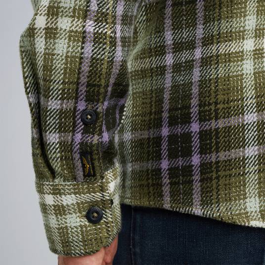 Pme Legend Hemdjacke mit Karomuster Preisnachlass