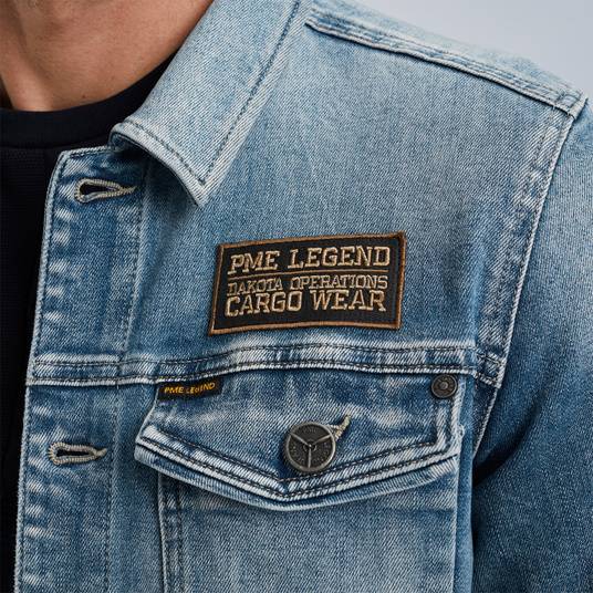 Pme Legend Jeansjacke mit Komfort-Stretch Bis zu 50% Rabatt