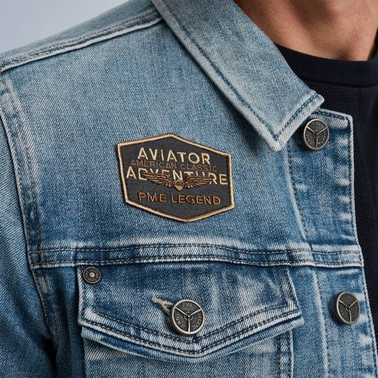 Pme Legend Jeansjacke mit Komfort-Stretch Bis zu 50% Rabatt