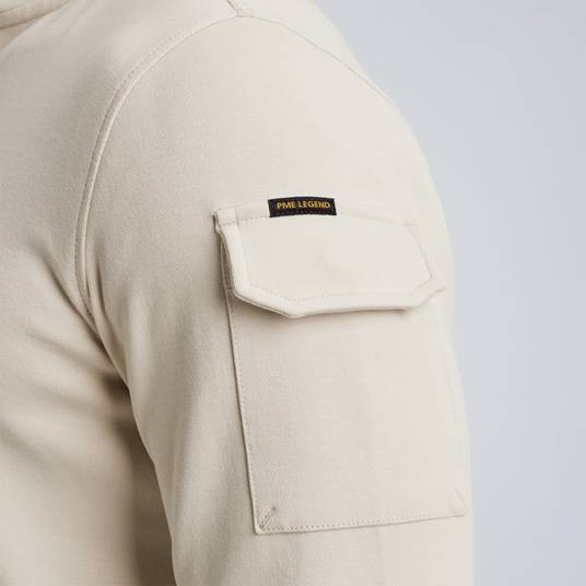 Pme Legend Pullover mit halbem Reißverschluss Discount Store für neue Produkte