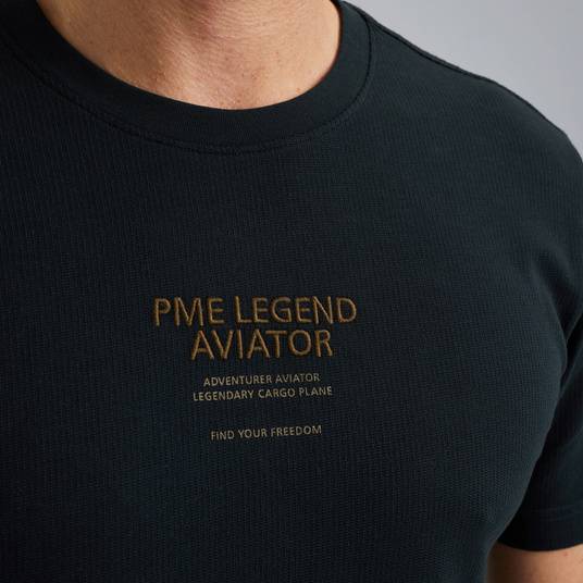 Pme Legend T-Shirt mit Waffelstruktur JETZT KAUFEN