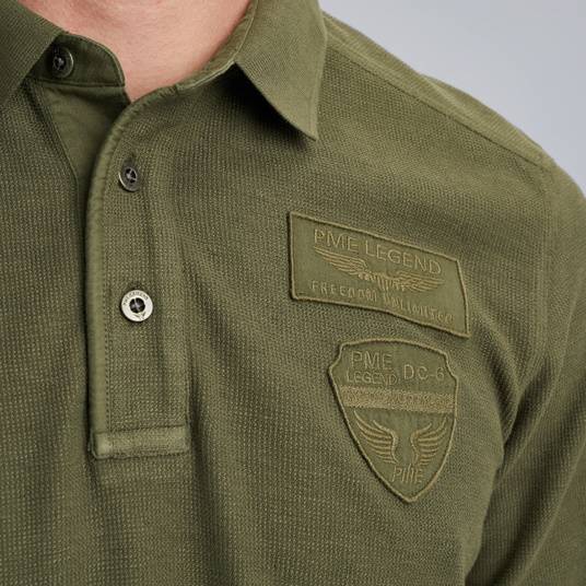Pme Legend Poloshirt mit langen Ärmeln Nur noch ein Tag übrig