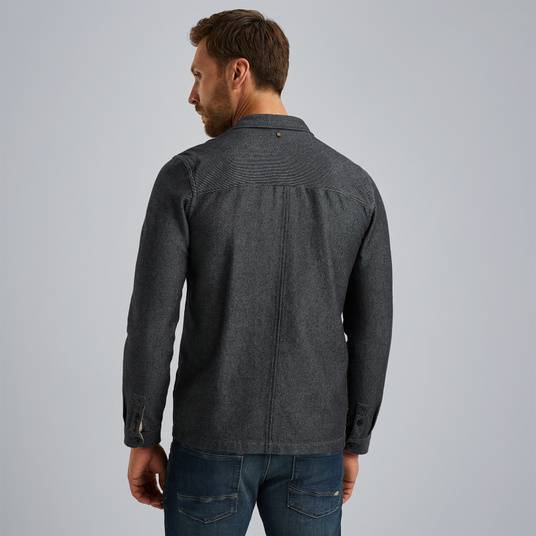Pme Legend Hemdjacke aus Flanell-Twill Online