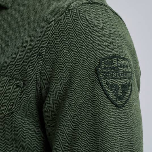 Pme Legend Hemd mit Fischgrätmuster Auslauf