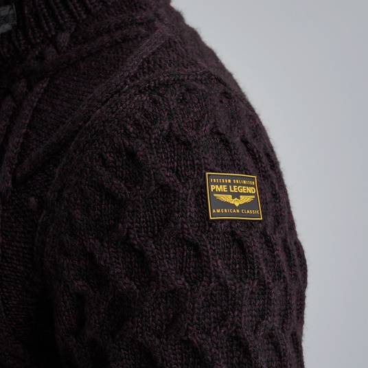 Pme Legend Strickjacke aus einer Wollmischung Top Angebot