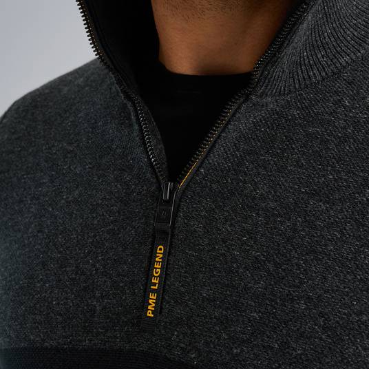 Pme Legend Pullover mit halbem Reißverschluss Große Rabatte