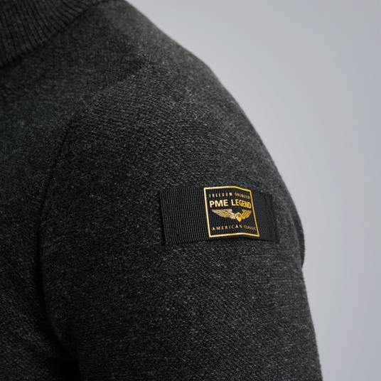 Pme Legend Pullover mit halbem Reißverschluss Große Rabatte
