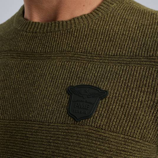 Pme Legend Pullover mit Badge Kauf eins, bekomm eins gratis