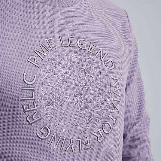 Pme Legend Sweatshirt mit Waffelstruktur JETZT KAUFEN