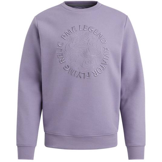 Pme Legend Sweatshirt mit Waffelstruktur JETZT KAUFEN