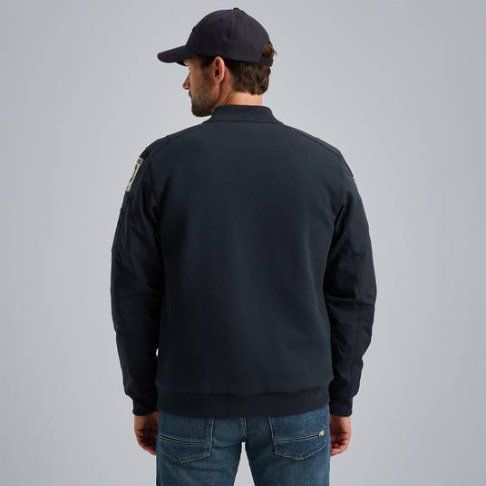 Pme Legend Sweatjacke mit Badges Bis zu 60% Rabatt