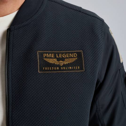 Pme Legend Sweatjacke mit Badges Bis zu 60% Rabatt