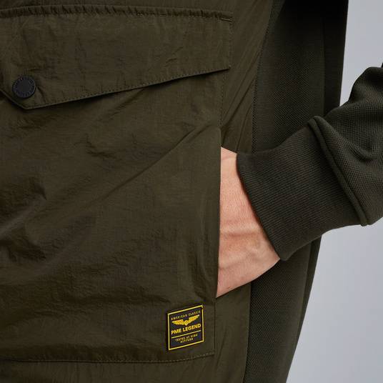 Pme Legend Hybridjacke mit Kapuze Discount Store für neue Produkte