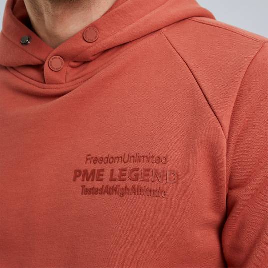 Pme Legend Hoodie aus Terry-Sweatstoff Kostenloser Versand international