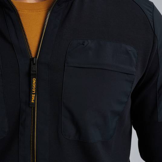 Pme Legend Hybridjacke aus einer Materialmischung Speichern exportieren