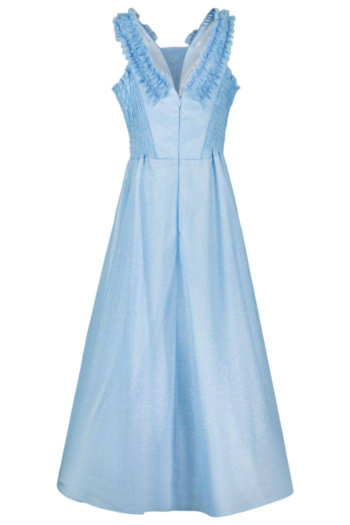 Prestije Kinderkleid aus Glitzertüll mit Trägern Vatertagsangebot