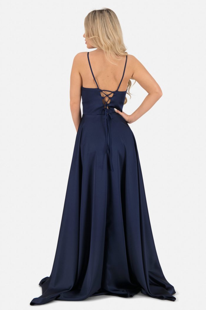 Prestije Maxikleid mit Spaghettiträgern Criss Cross Super Sparpreis