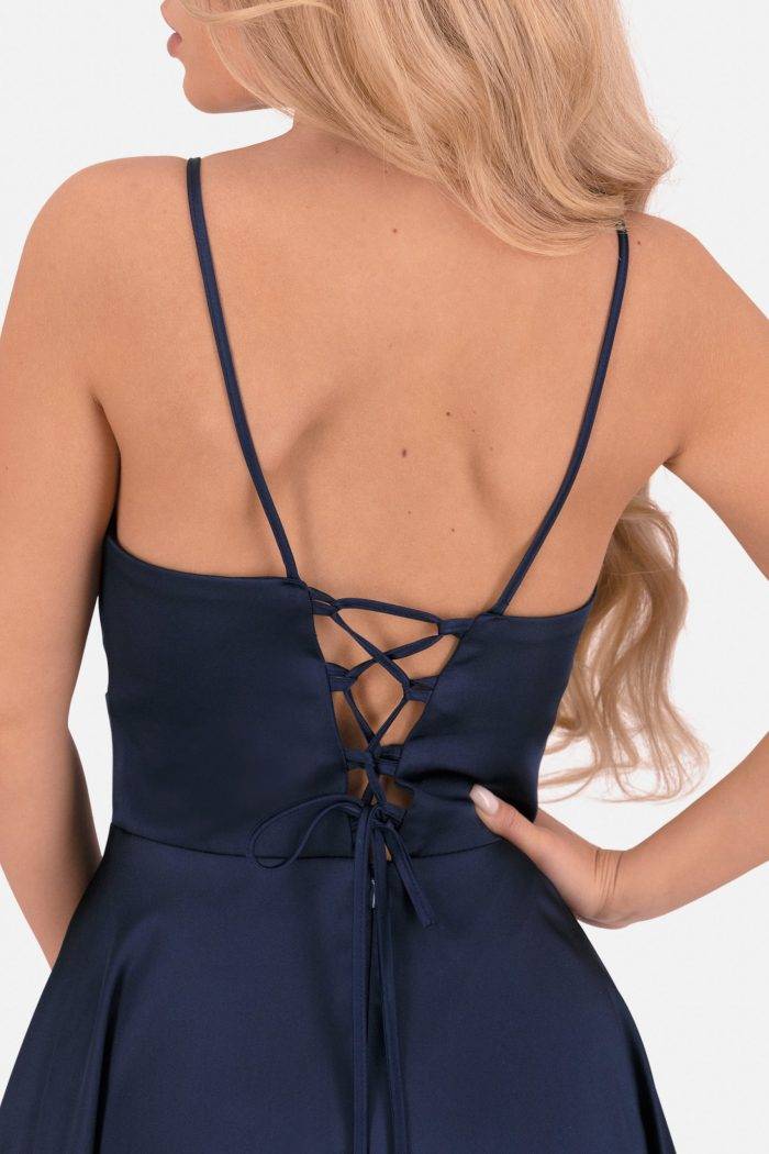 Prestije Maxikleid mit Spaghettiträgern Criss Cross Super Sparpreis