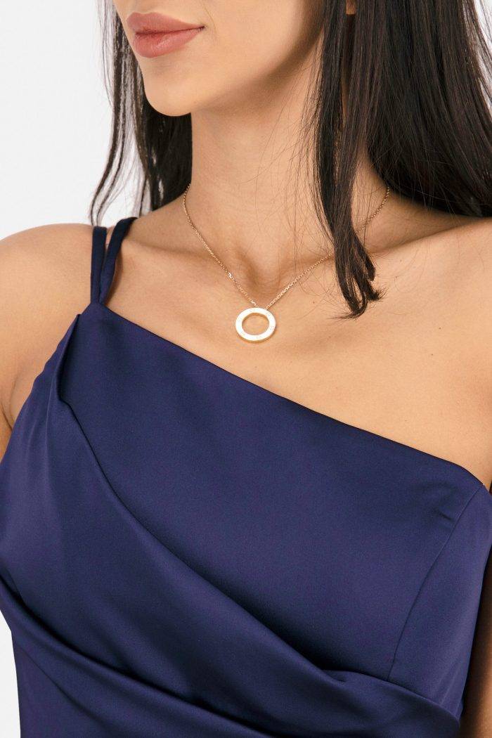 Prestije Maxikleid Satin asymmetrisch Wochenangebot