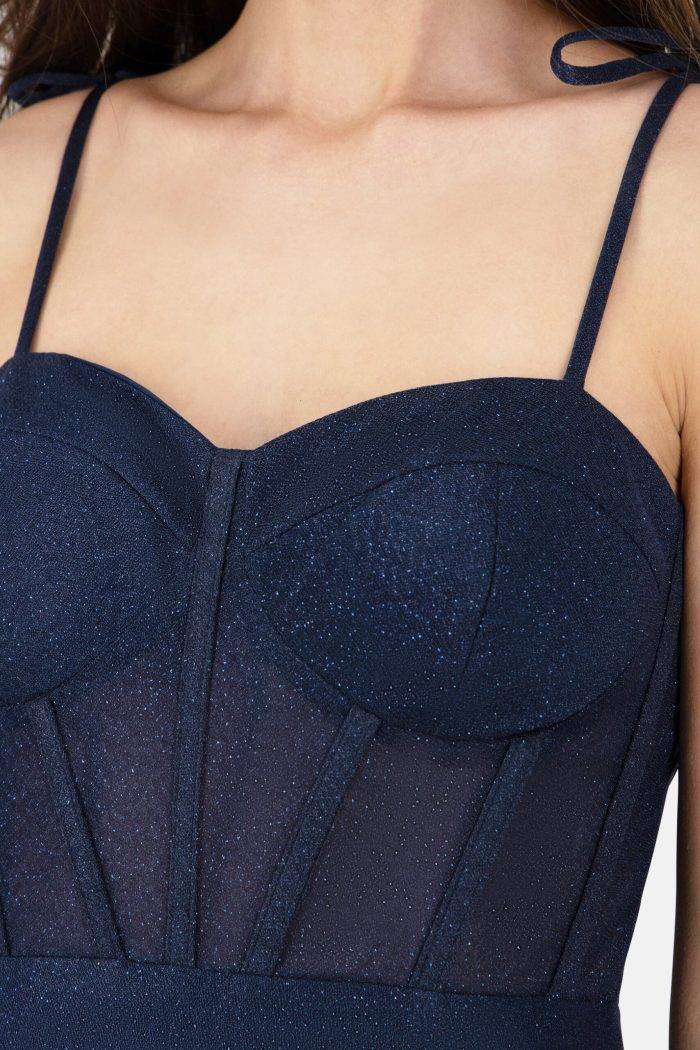 Prestije Ballkleid mit Spaghettiträgern Kostenlose Rückgabe