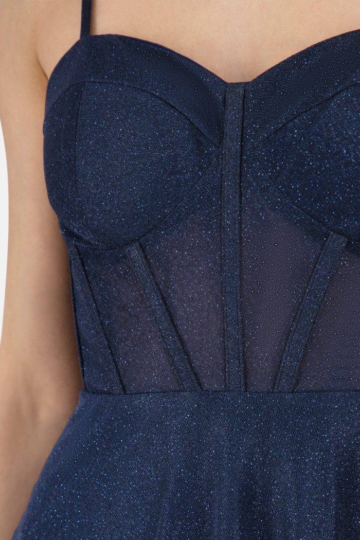 Prestije Ballkleid mit Spaghettiträgern Kostenlose Rückgabe