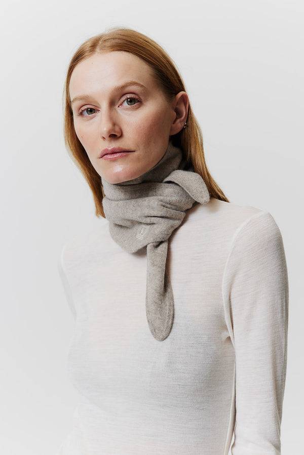 Prinz Berlin Kaschmir Bandeau Fine Knit Beige Online Outlet