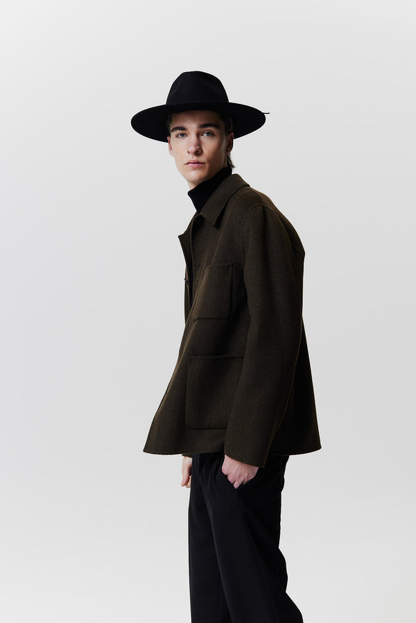 Prinz Berlin Merino Fedora Hut Classic Brim Schwarz Speichern exportieren
