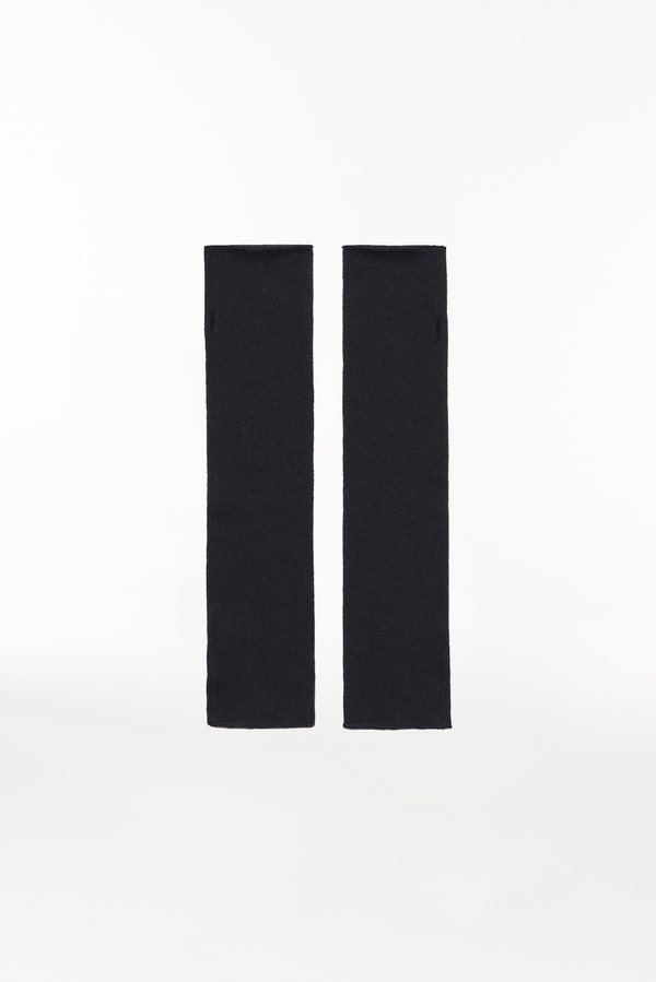 Prinz Berlin Kaschmir Arm Warmers Fine Knit Schwarz Verkauf