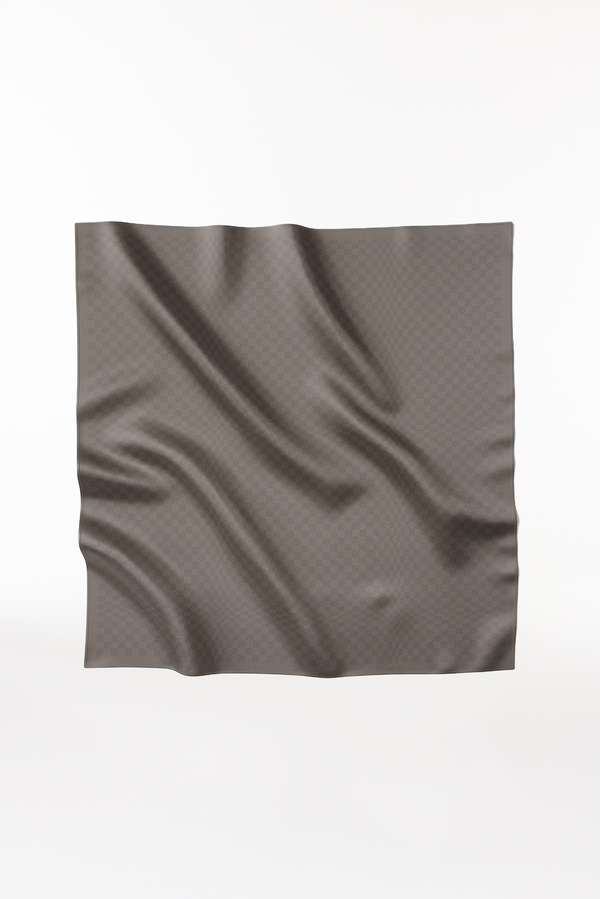 Prinz Berlin Seidentuch Illusion 123 Taupe im Angebot