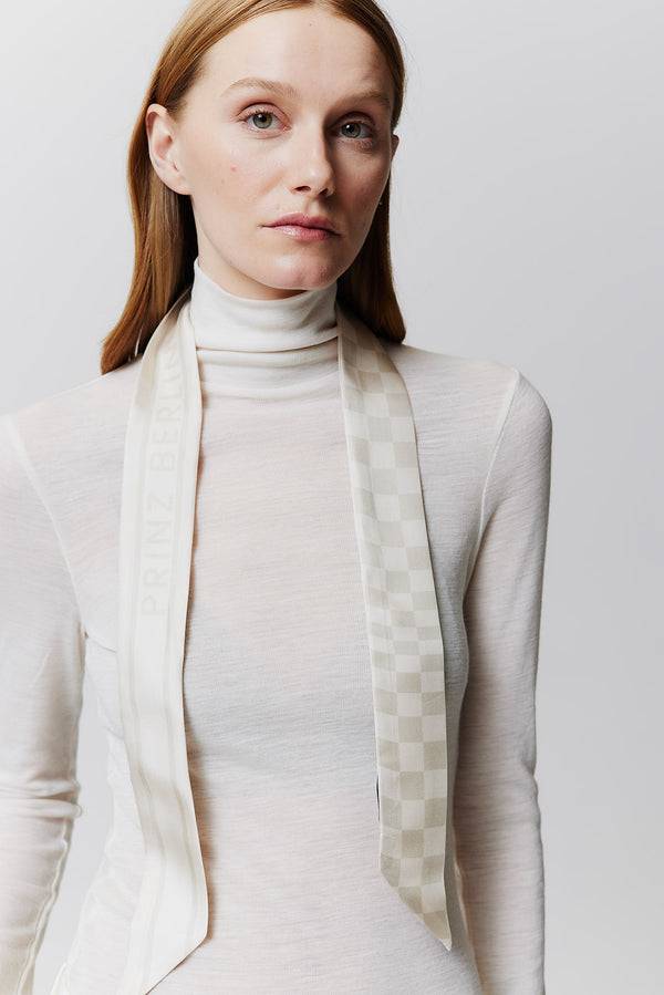 Prinz Berlin Seidentwilly Illusion Off-White Begrenzte Freigabe