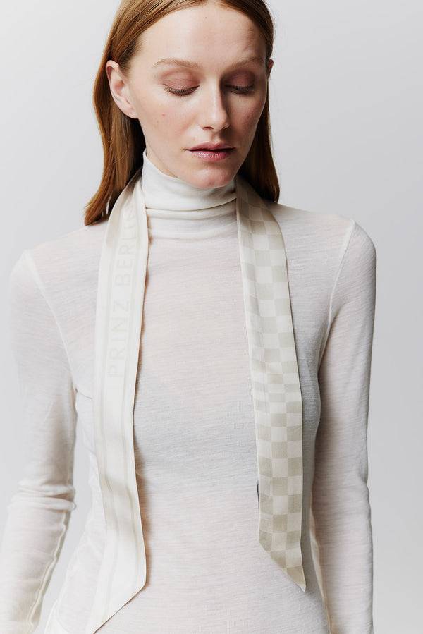 Prinz Berlin Seidentwilly Illusion Off-White Begrenzte Freigabe