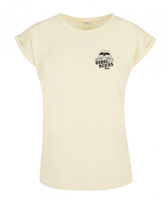 Rebel Rockers Pale Girl Loosefit Tee vanilla Saisonale Angebote
