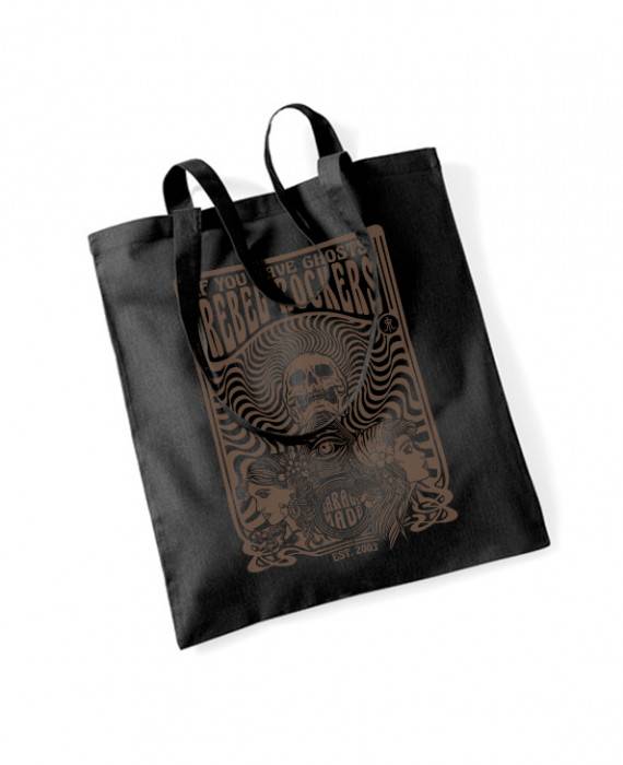 Rebel Rockers Ghost Tote Bag blk Tiefpreis