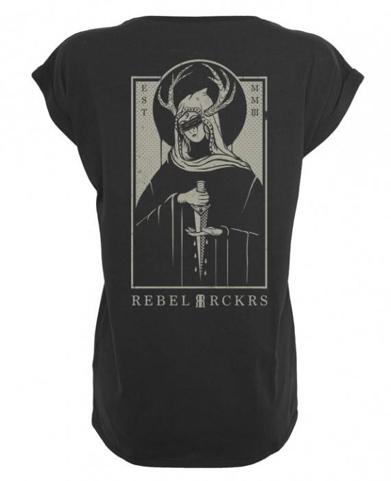 Rebel Rockers Blind Loosefit Tee black Sonderangebote