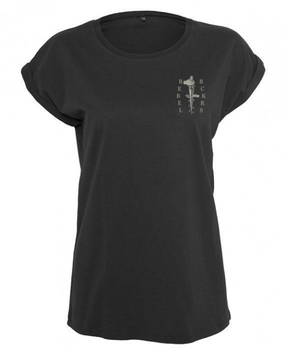 Rebel Rockers Blind Loosefit Tee black Sonderangebote