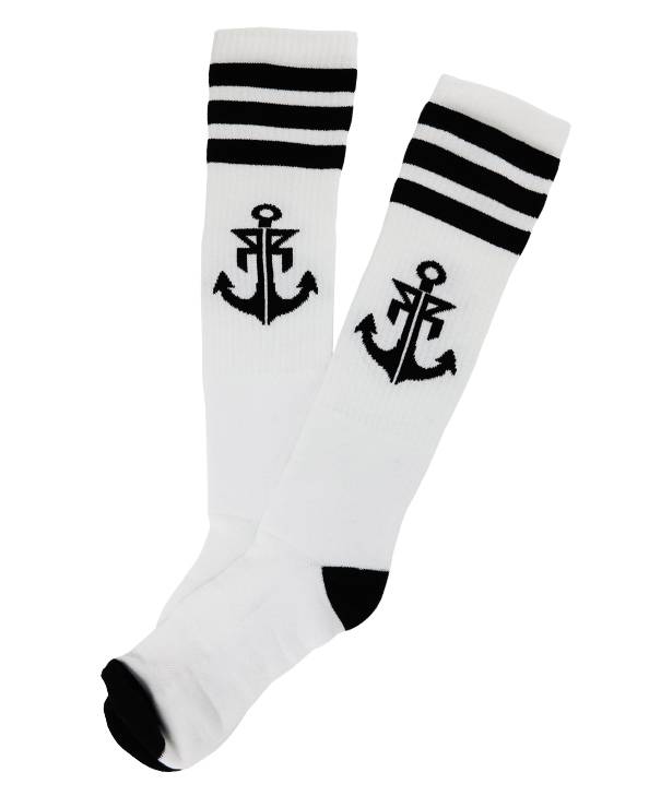 Rebel Rockers Tube Sock Anchor wht Zeitbegrenzte Promotion