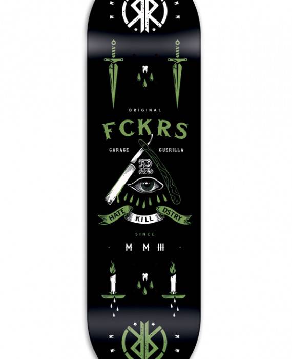 Rebel Rockers FCKRS Kostenloser Versand international
