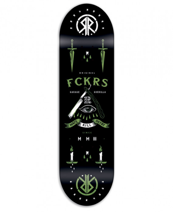 Rebel Rockers FCKRS Kostenloser Versand international