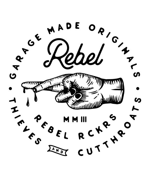 Rebel Rockers TnC wht Begrenzt auf 3 Tage