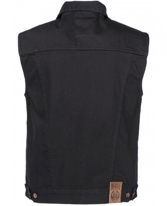 Rebel Rockers Jeans Weste Black Friday Preise