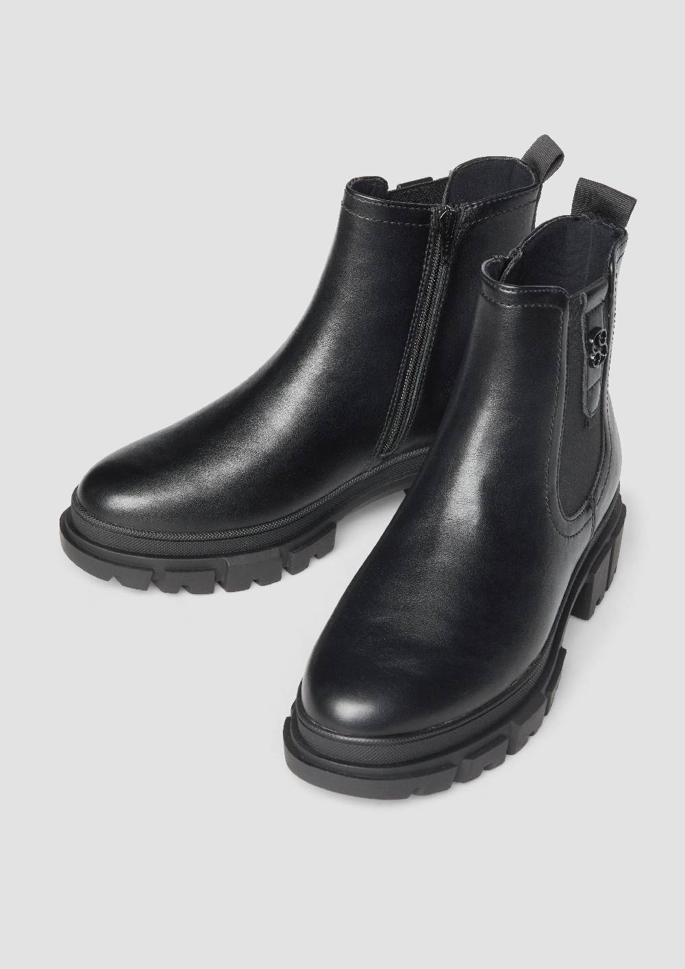 S.Oliver Chelsea Boots mit Logo-Detail Online Outlet