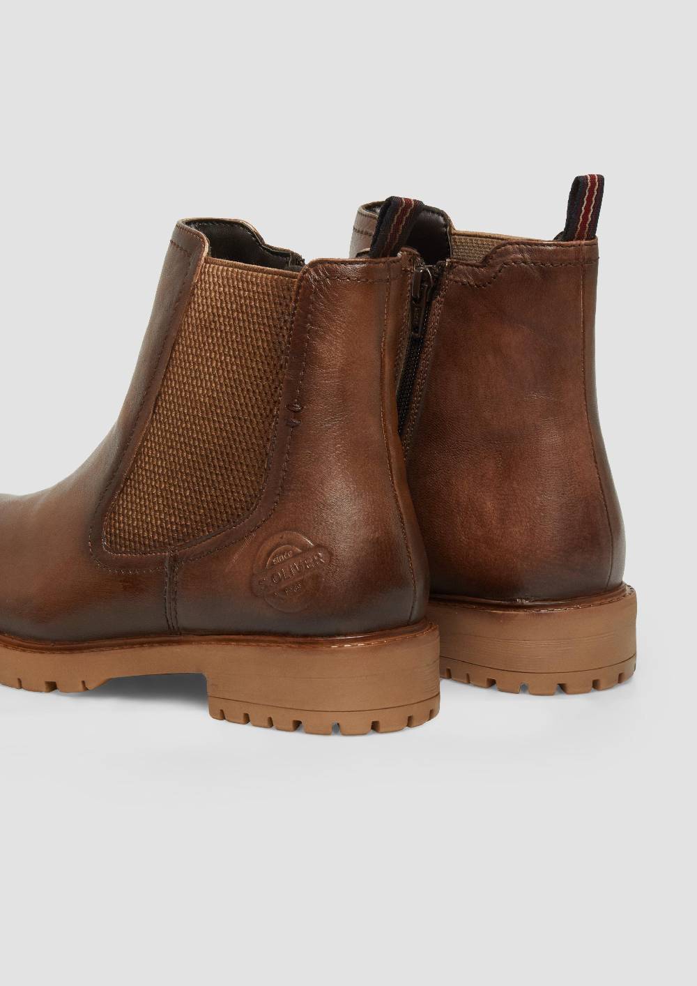 S.Oliver Chelsea Boots aus Schafsleder Große Rabatte